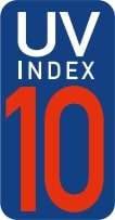 UV Index 10 - UV Index Scale