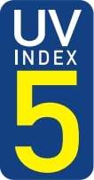 UV Index 5 - UV Index Scale