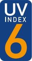 UV Index 6 - UV Index Scale
