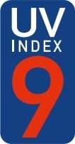 UV Index 9 - UV Index Scale